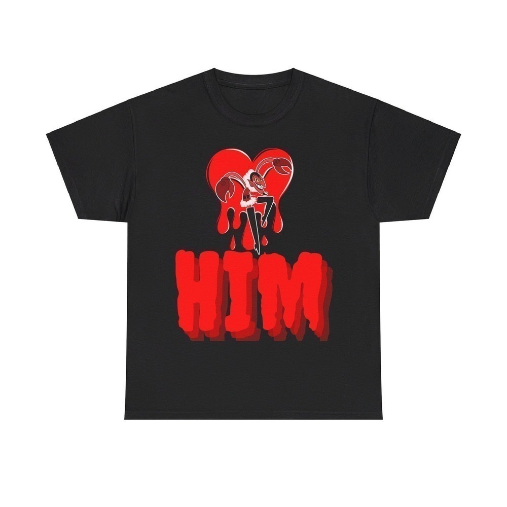 HIM Powerpuff Girls Cartoon Network Parody Graphic T-Shirt